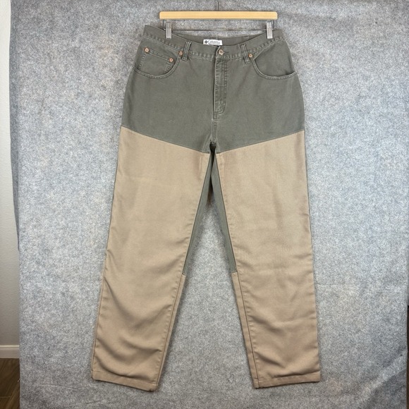 Columbia Other - Columbia Upland Pants Mens 34x32 Brush Guard Beige Hunting Gorpcore Gray Beige